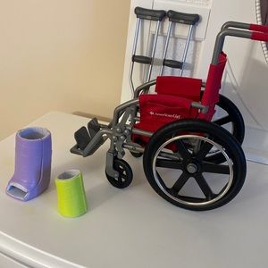 American Girl doll injury set